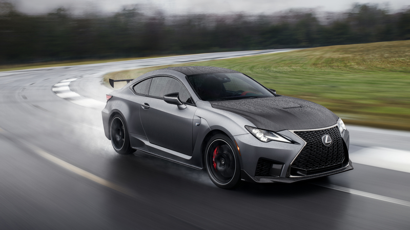 Illustration for article titled The 2020 Lexus RC F Track Edition Adds Aero and Lightness